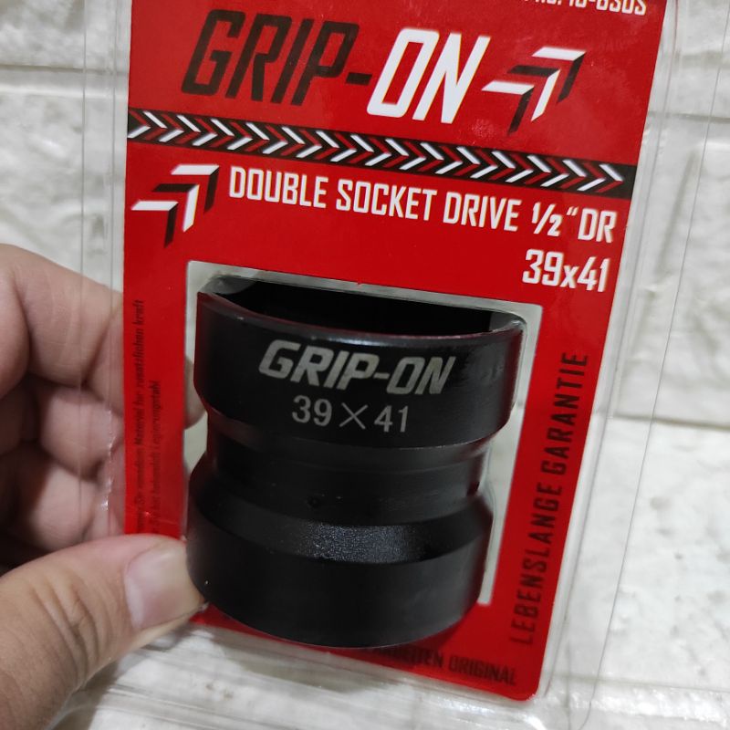 Jual Grip On Mata Sok Cvt 39 X 41 Mm Double Socket Drive Cvt 39x41 Mm ...