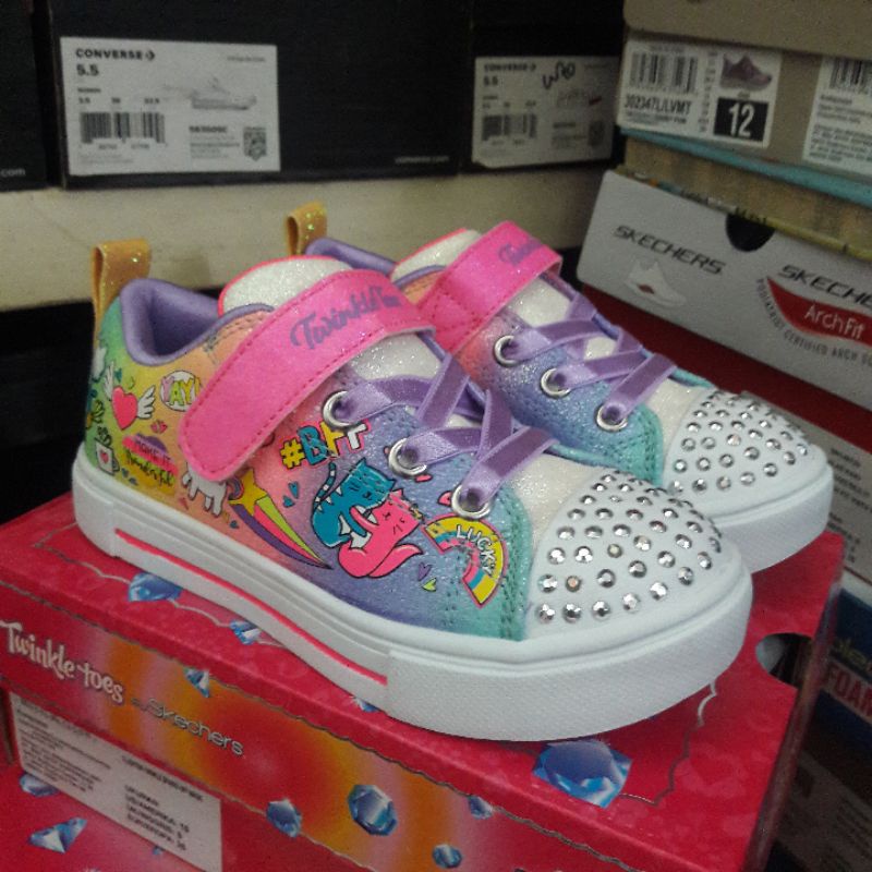 Skechers twinkle 2025 toes indonesia