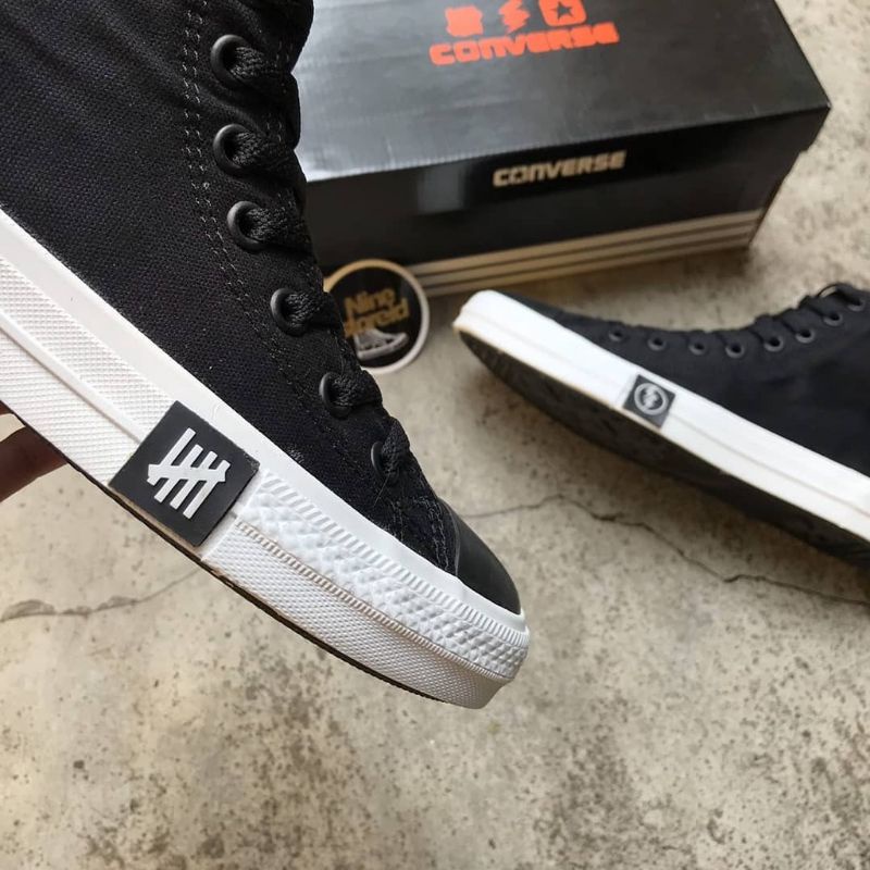 Jual Sepatu kets hitam 1995 CT Flash Petir / Sepatu Sekolah Kerja Main ...