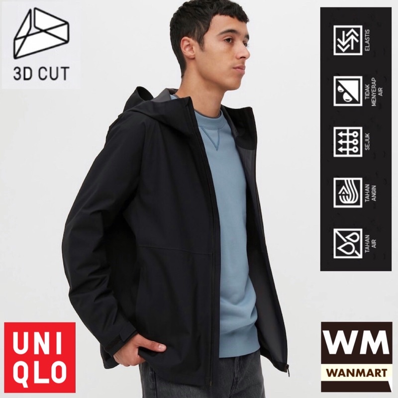 Jaket uniqlo blocktech best sale