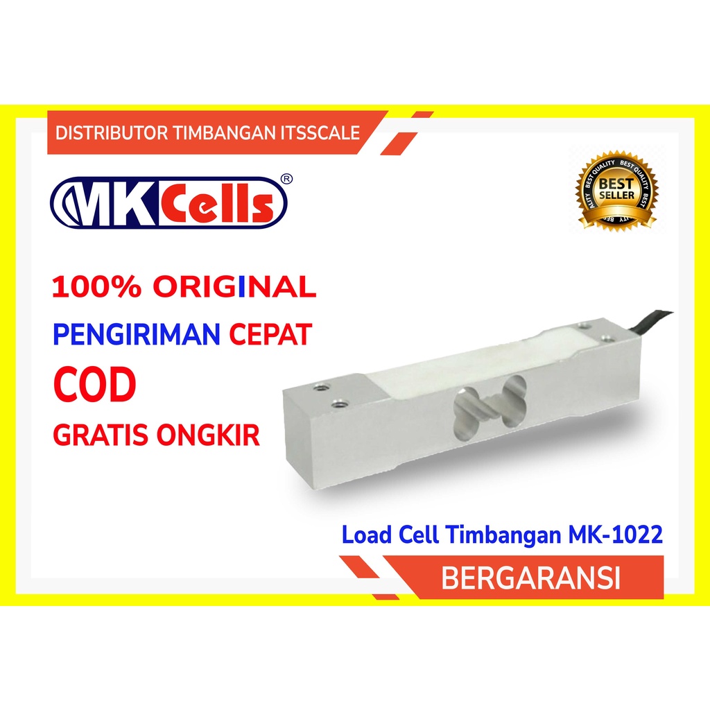 Jual Load Cell Timbangan MK Cell MK-SPB/ Load Cell Kap. 5kg - 40kg ...