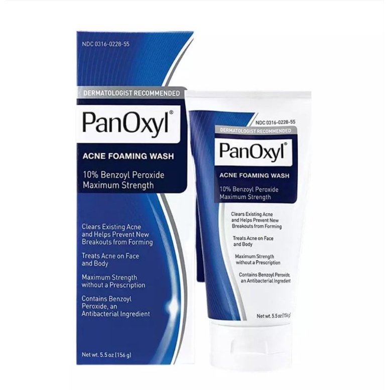 Jual PanOxyl Acne Foaming Facial Wash Benzoyl Peroxide 10 Maximum
