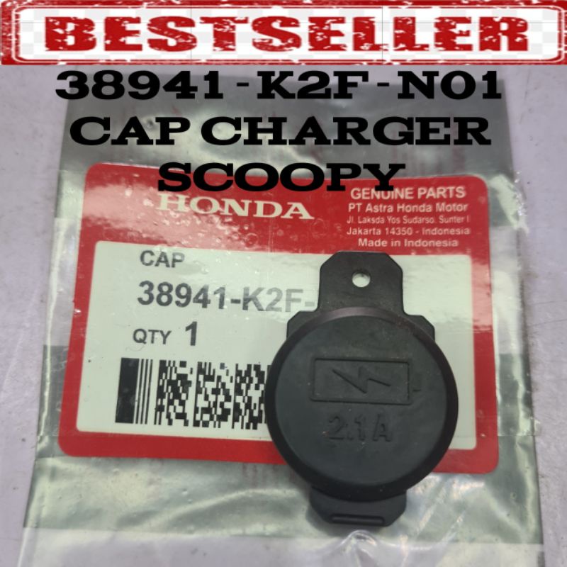 Jual 38941-K2F-N01 KARET TUTUP RUMAH COLOKAN CASAN HP MOTOR HONDA ...