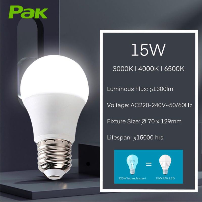 Jual Lampu Led Pak Lighting 3w 5w 7w 9w 12w 15w 18w / Natural White ...
