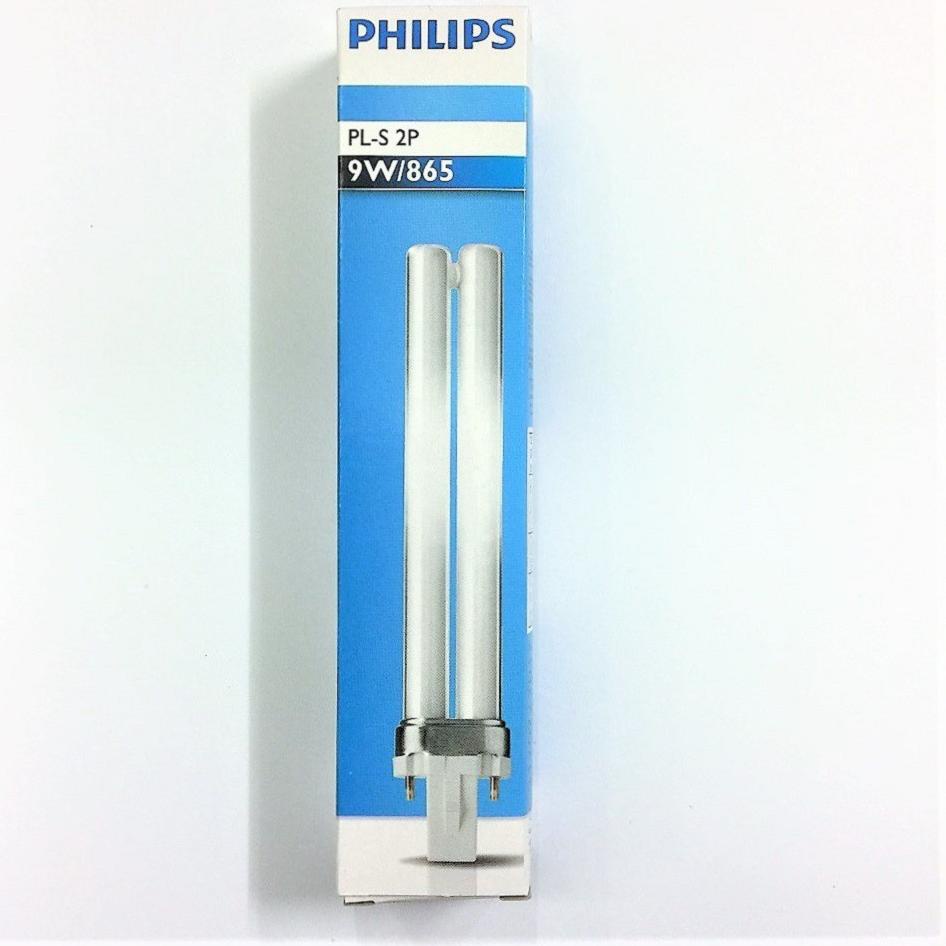 Lampadina Philips PL-S 9W 840 - Luce Bianca Calda, Attacco G23, Classe A