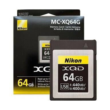 Nikon XQD 64GB メモリーカード Nikon 64GB XQD Memory Card - CameraLK