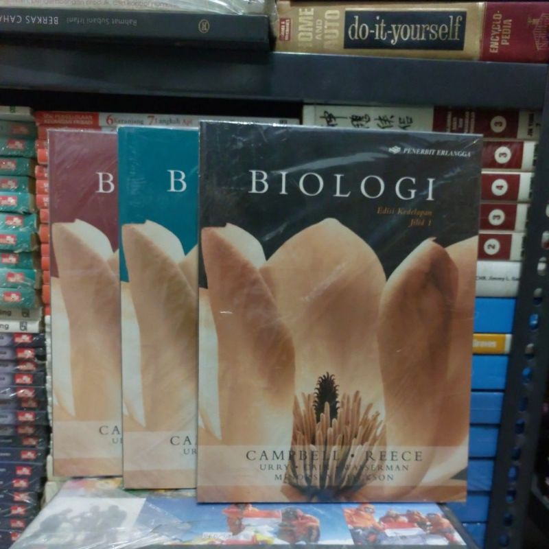 Jual Buku Original Biologi Edisi Kedelapan Jilid 1 2 3 Campbell Dkk