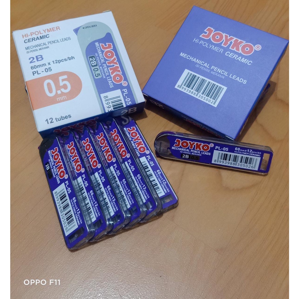 Jual Pencil Lead Isi Pensil Mekanik Joyko Pl B Mm Shopee Indonesia