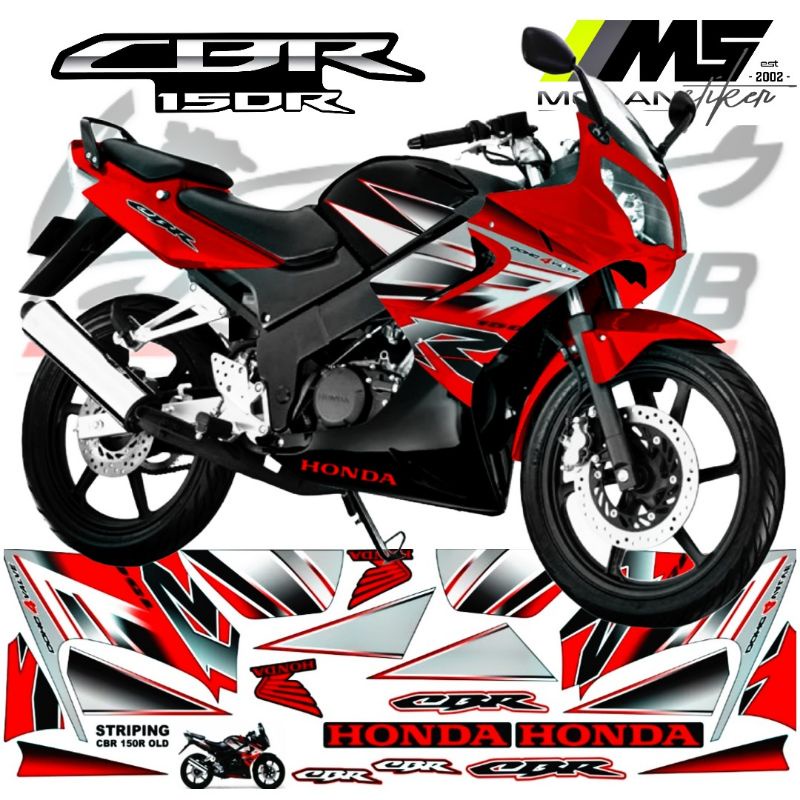 Jual Decal Sticker Striping Variasi Motif Ori Honda CBR 150 R OLD
