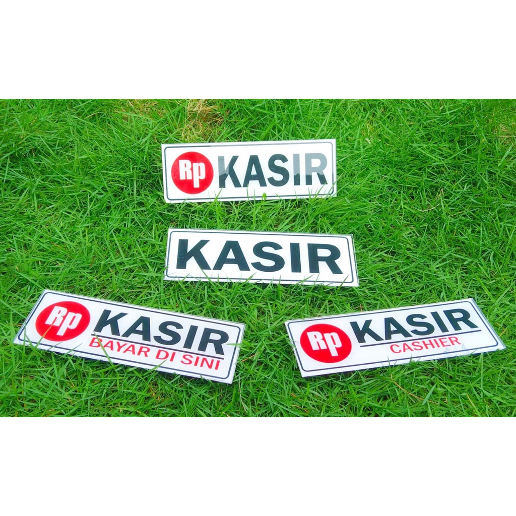 Jual Akrilik Stiker Penanda Kasir 10 X 30 CM | Shopee Indonesia