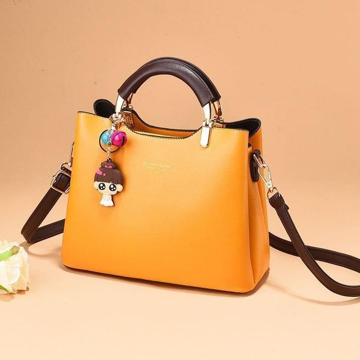Jual SALE JK 624 TAS SELEMPANG WANITA FASHION IMPORT HANDBAG KUNING ...