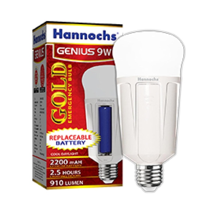 Jual Lampu Led Hannochs Genius Gold W Lampu Emergency Hannoch W