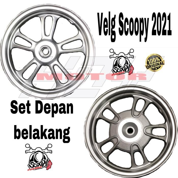 Jual Velg Depan Belakang Honda Scoopy New Ring Original Shopee Indonesia