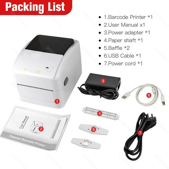 Jual Printer Barcode Thermal Label Printer Xprinter Xp B Bluetooth A Shopee Indonesia