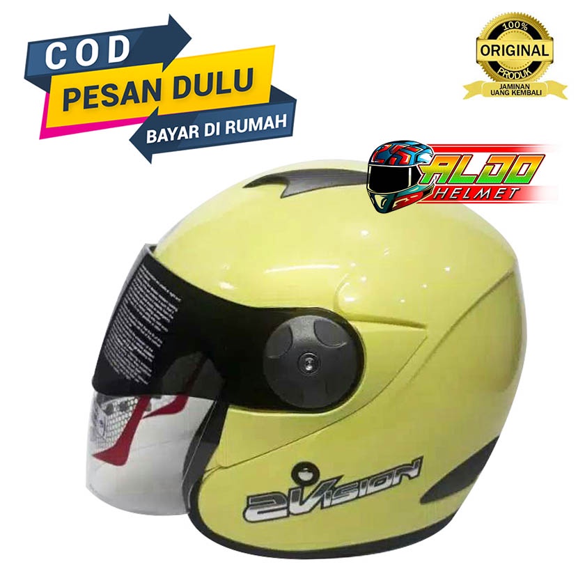Jual HELM KYT KYT 2 VISION HELM KYT 2 VISION KYT 2 VISION SOLID DOUBLE VISOR HELM KYT