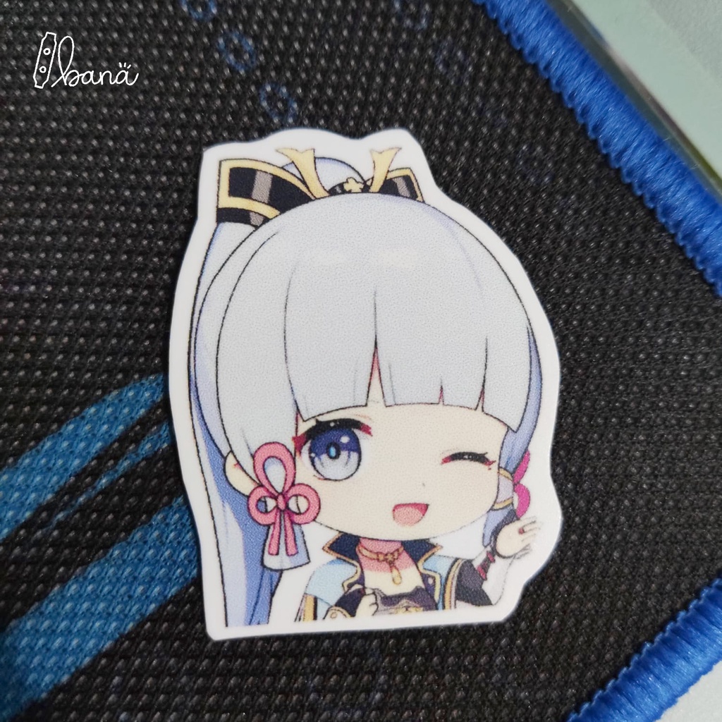Jual Stiker KAMISATO AYAKA SATU PAKET Genshin Impact Sticker Vinyl ...