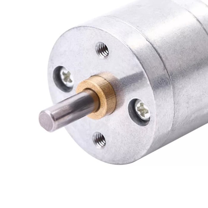 Jual Motor DC Gearbox 12V 250Rpm Gear Box High Torque 8.8Kgcm Shaft 4mm ...