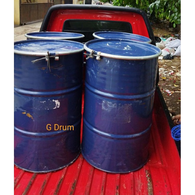 Jual Drum Besi 200 Liter Tutup Lebartongtempat Sampah Shopee Indonesia 2590