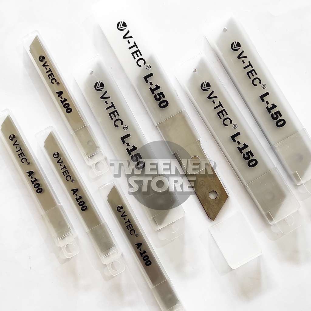 Jual (1TUBE) VTEC Isi Cutter | Refill Silet | Shopee Indonesia