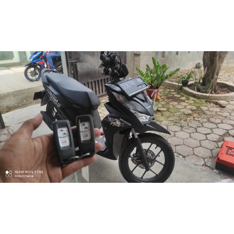 Jual kontak keyless honda new beat deluxe pakai ori HONDA GARANSI 1