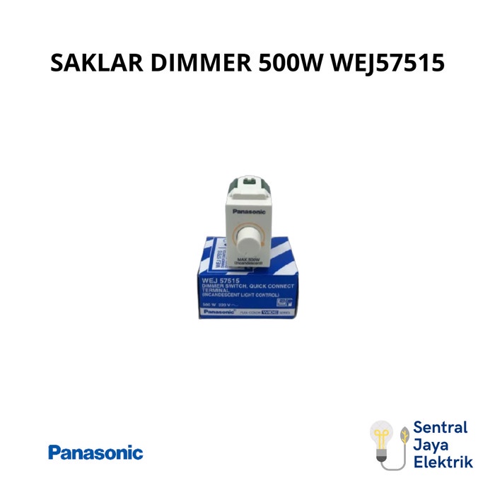 Jual Saklar Dimmer W Panasonic Wide Series Wej Shopee Indonesia