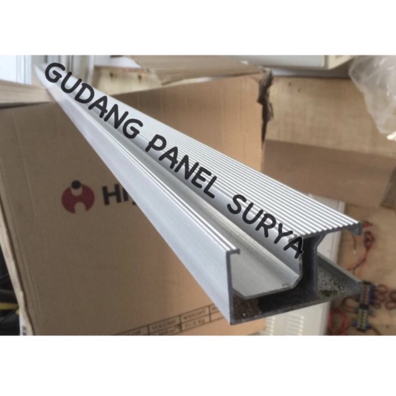 Jual Mounting Bracket Panel Surya Solar Panel Rail Aluminium Rail