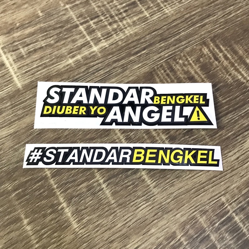 Jual STICKER STANDAR BENGKEL CUTTING | Shopee Indonesia