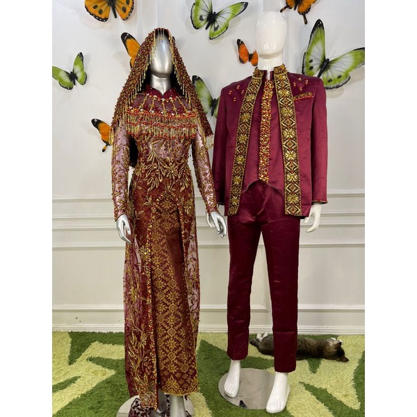 Jual BAJU ADAT MELAYU//BAJU ADAT PREMIUN//BAJUA ADAT MINANG JAWA