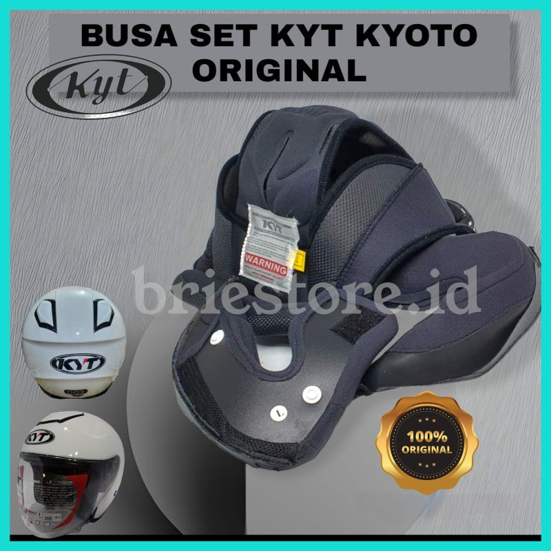 Jual 100 ORI BUSA KYT KYOTO ASLI SPON KOMPLIT DALEMAN ORIGINAL HELM
