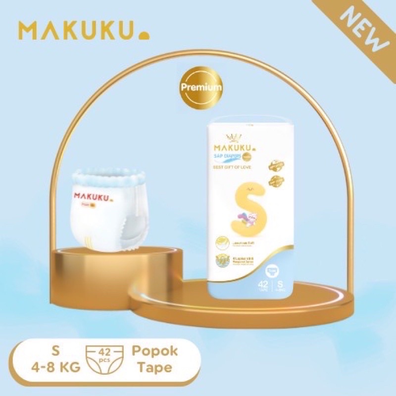 Jual Makuku Air Diapers Premium ProCare Pro care Popok Bayi Makuku