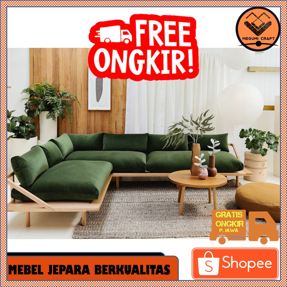 Jual SOFA TAMU MINIMALIS MODERN ALA JEPANG JAPAN Kursi Tamu Minimalis