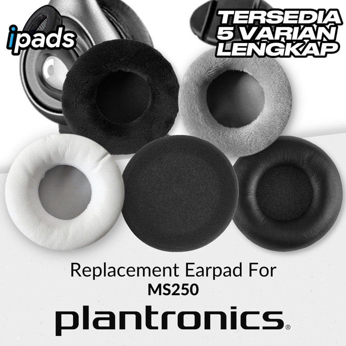 Jual Earpad Earcup Ear Pad Plantronics MS250 Headset for Aviation ...