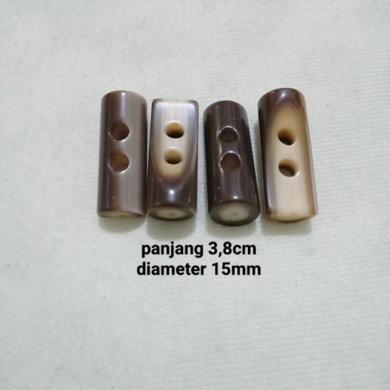 Jual kancing gading, kancing tanduk, kancing toggle | Shopee Indonesia