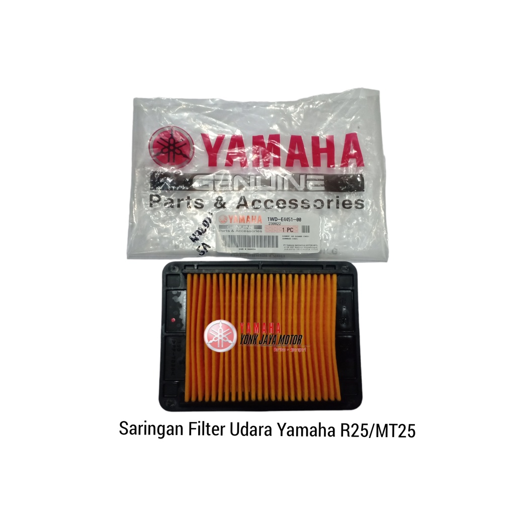Jual FILTER UDARA SARINGAN UDARA YAMAHA R25/MT25 1WD-E4451-00 | Shopee ...