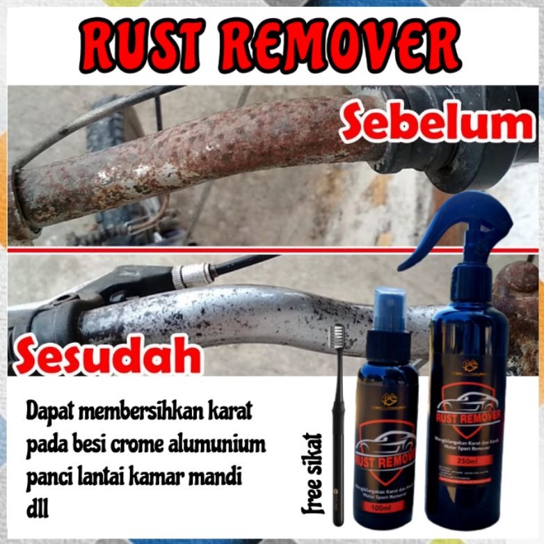 Jual 1 Liter Penghilang Karat Pembersih Anti Karat Besi Rust Remover