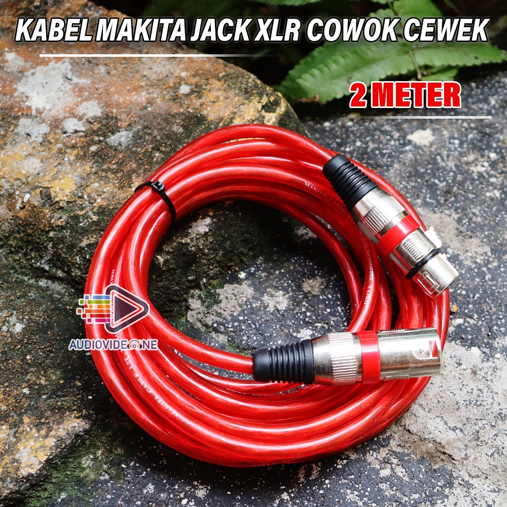 Jual Kabel Mixer Equalizer Crossover Aksessoris Audio Makita Jack Xlr