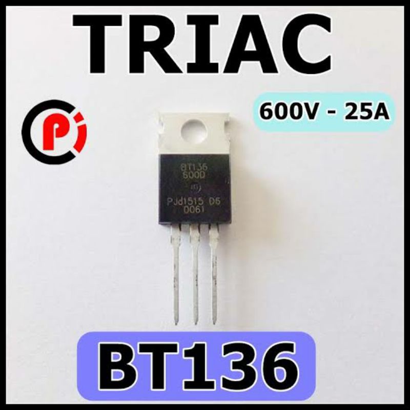 Reland Sun 10 Pezzi BT136-600D TRIAC TO220 - 600V, 4A, Per Controllo Di Potenza - 2