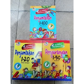 ( PROMO BUKU MURAH ORIGINAL ) BUKU ANAK / AKTIVITAS ANAK TK - PAUD SD / BELAJAR PENGURANGAN / MATEMATIKA / AKU HEBAT MATEMATIKA / BELAJAR MATEMATIKA