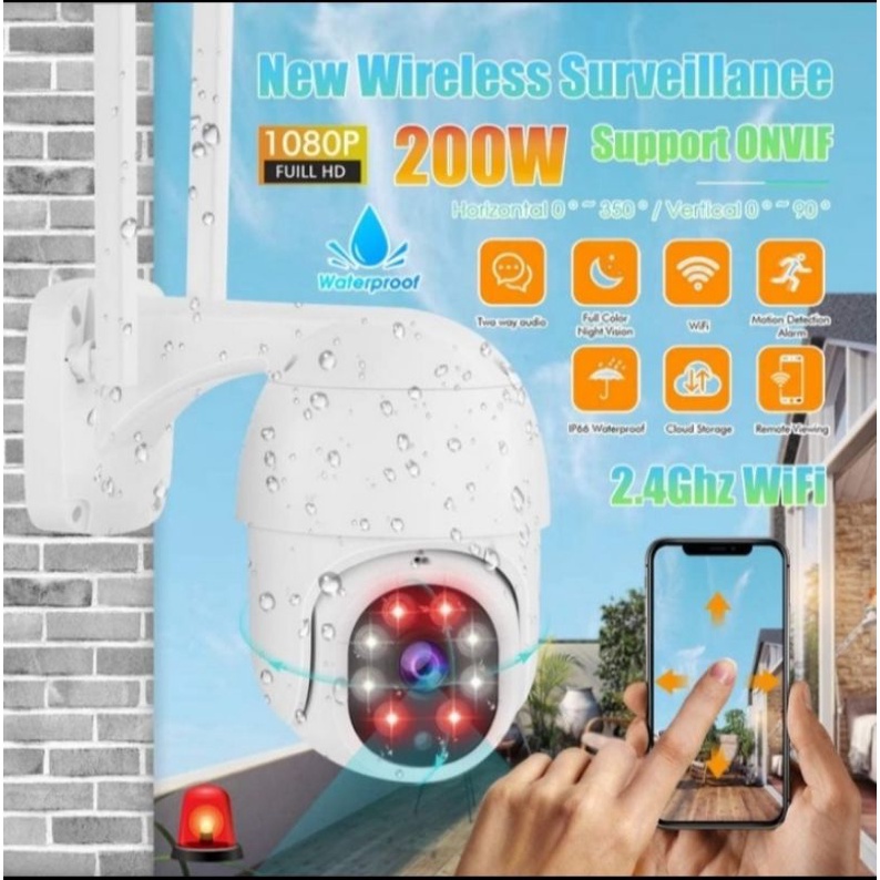 Jual Ptz Speed Dome V Outdoor Mp Ip Camera Cctv Ptz Outdoor Shopee Indonesia