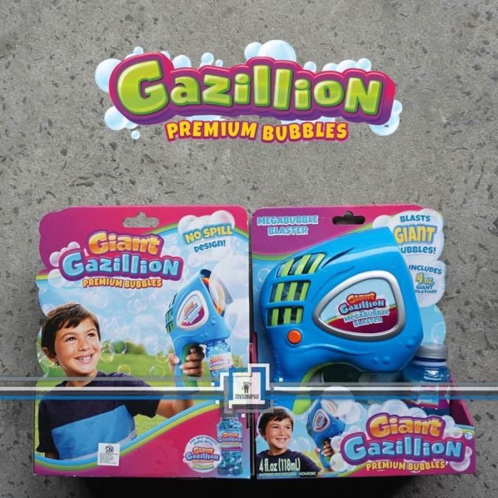 Jual Rubber Gazillion Giant Mega Bubble Blaster / Mesin Bubble Gun