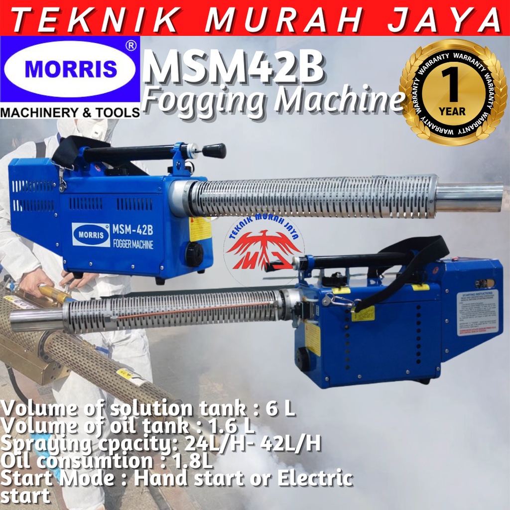 Jual Morris Msm B Mesin Fogging Alat Semprot Nyamuk Db Pengasapan Foging Shopee Indonesia