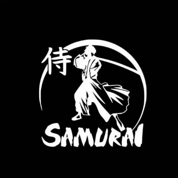 Jual Sticker Samurai Kaca Mobil Cutting Sticker New Samurai Jepang ...