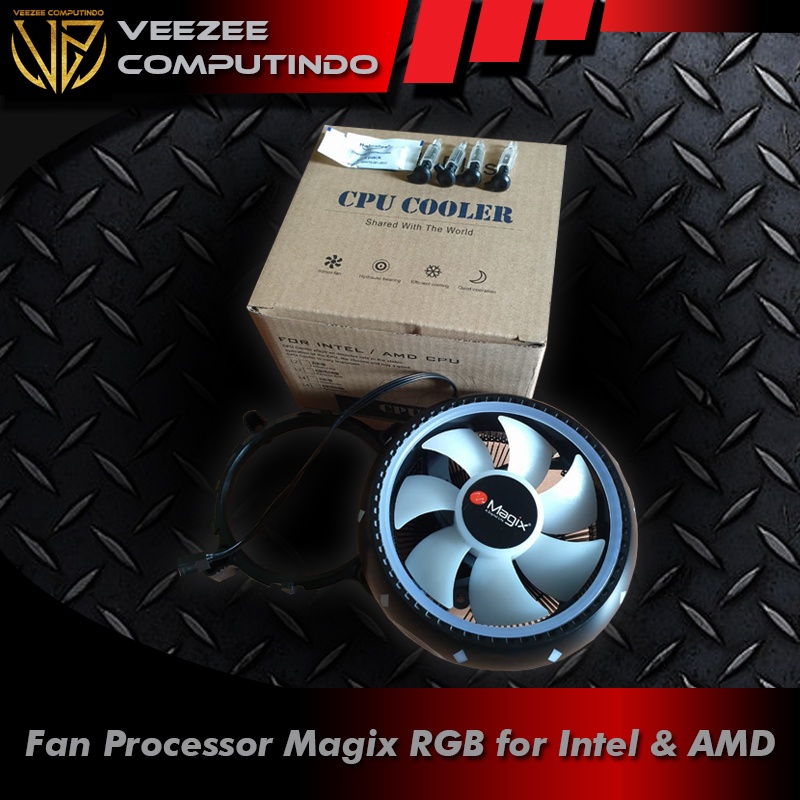 Jual HSF Cooler RGB / Fan Processor Cooling 12