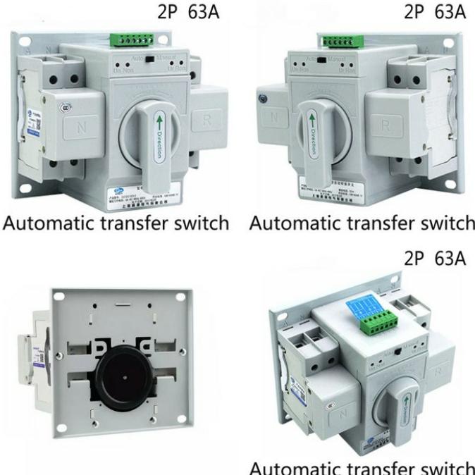 Jual Automatic Transfer Switch Ats 2P 63A Otomatis Pln Ke Genset ...