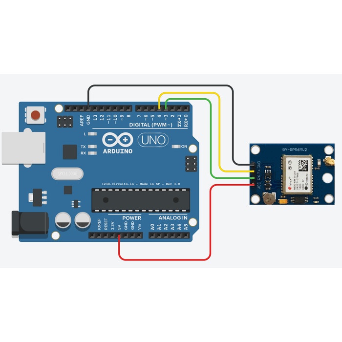 Jual Gps Module Ublox Neo6M V2 Modul Gps GyGps6Mv2 Shopee Indonesia