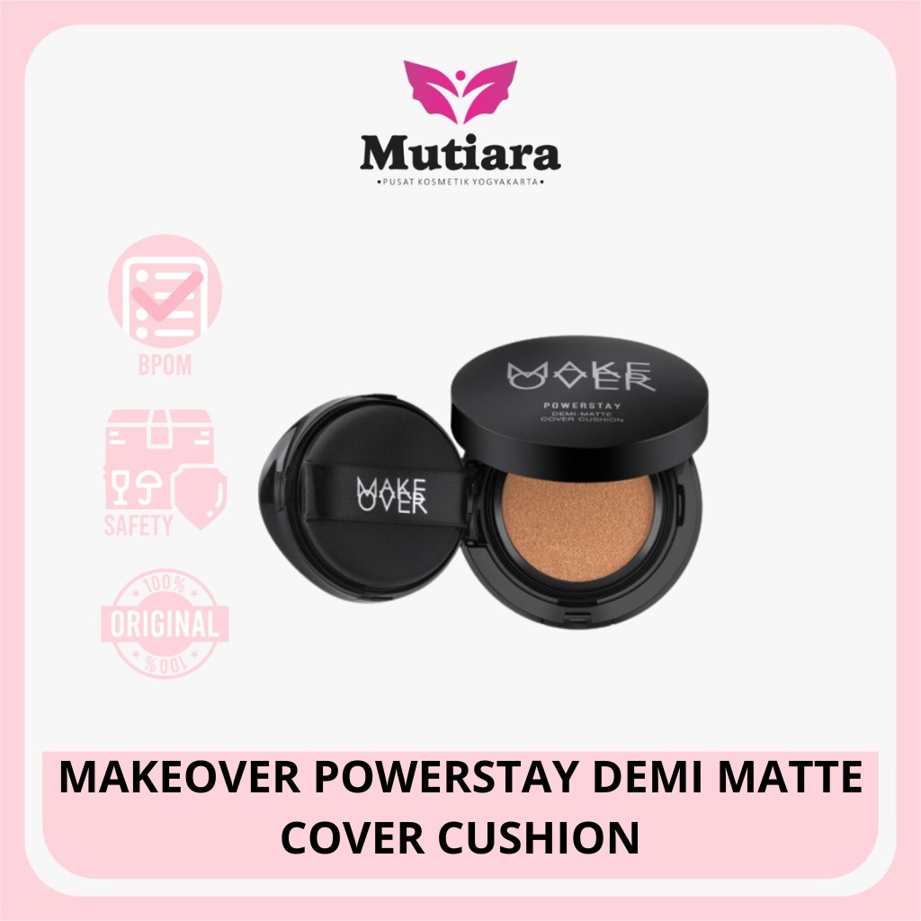 Jual Makeover Powerstay Demi Matte Cover Cushion Shopee Indonesia