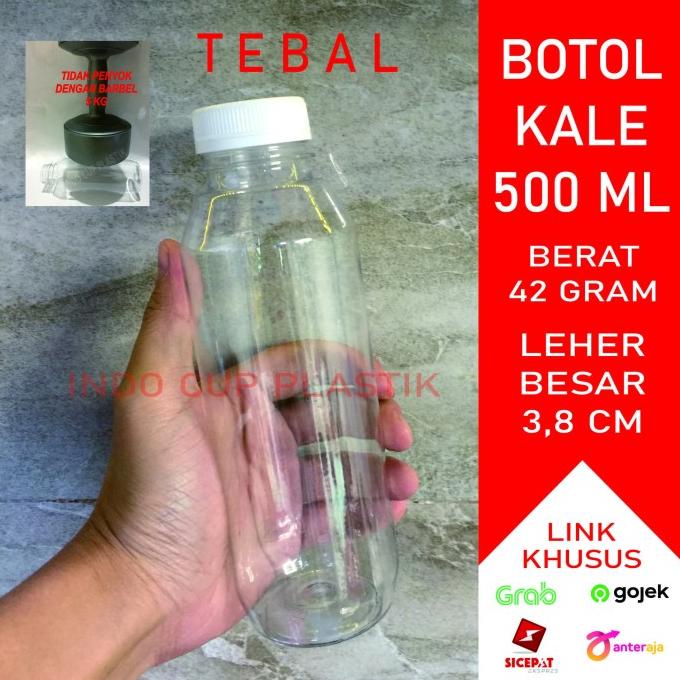 Jual Ready Botol Kale 500 Ml Tebal Botol Plastik Kale 500 Ml Tebal 42gr Dsfr0 Shopee 6514