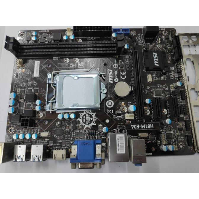 Jual MAINBOARD H81 MSI LGA 1150 MOTHERBOARD H81ME34 HDMI Shopee