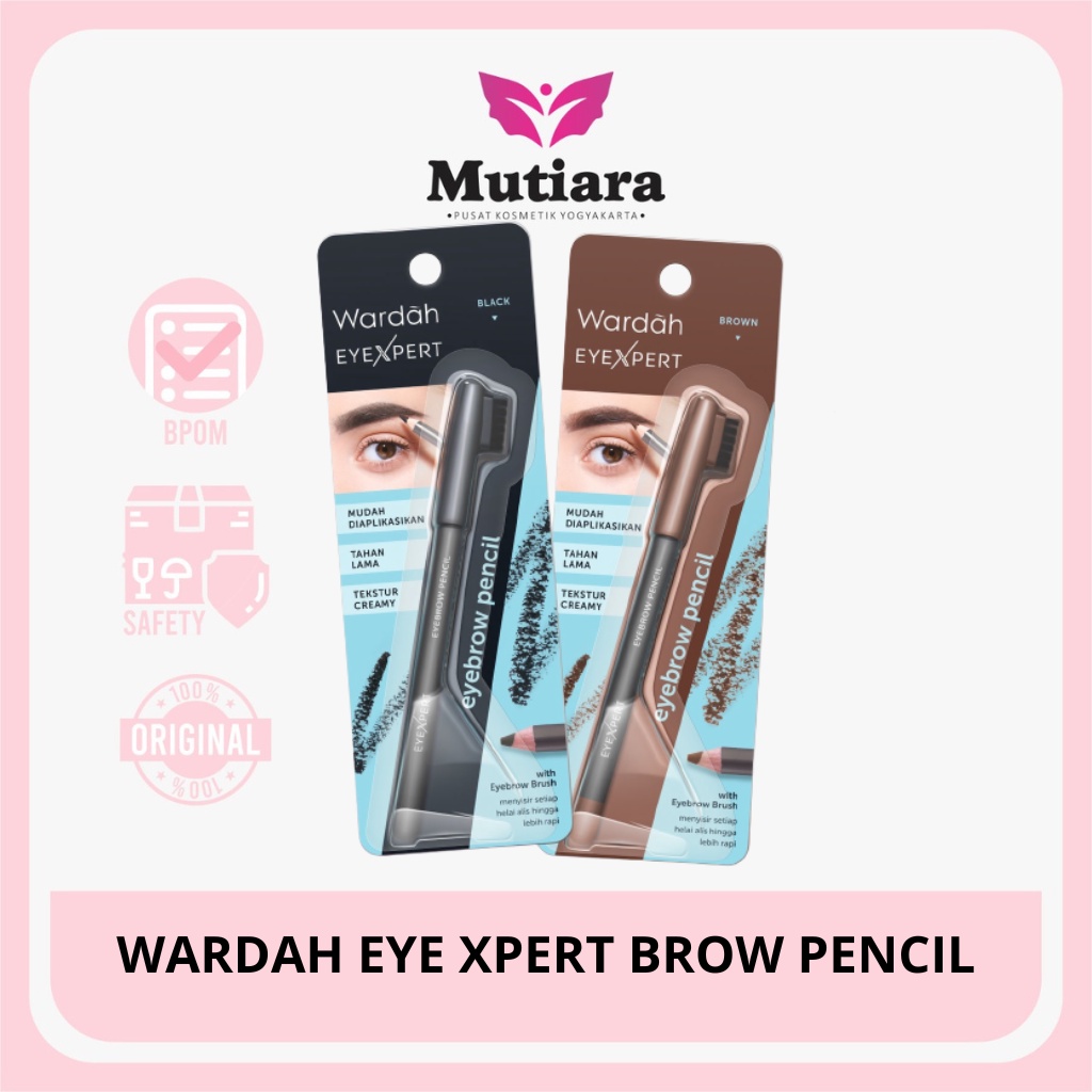 Jual WARDAH EYE XPERT BROW PENCIL Shopee Indonesia