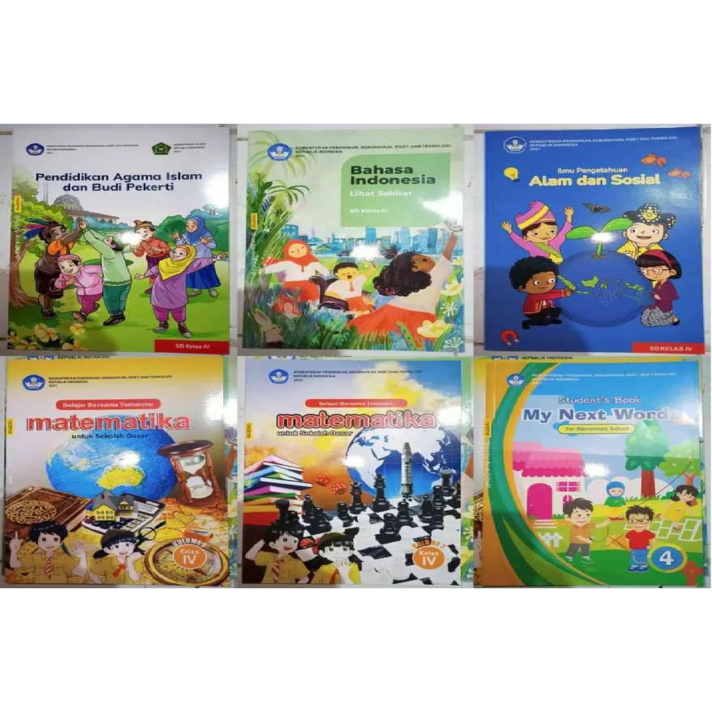 Jual Buku Kurikulum Merdeka Kelas 4 Dikbud | Shopee Indonesia